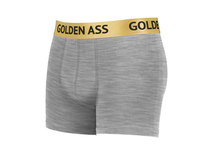 Heren boxershort grijs