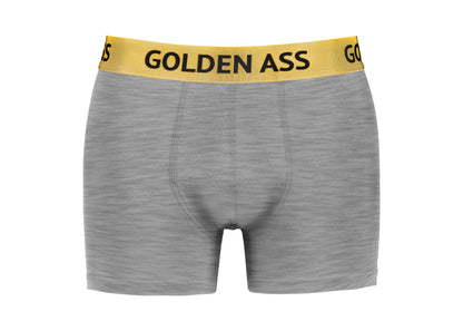 Heren boxershort grijs