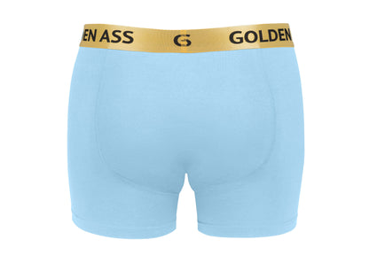 Heren boxershort licht blauw