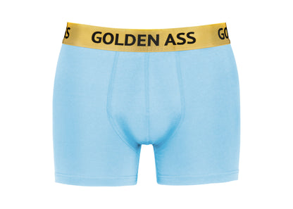 Heren boxershort licht blauw