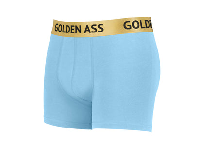 Heren boxershort licht blauw